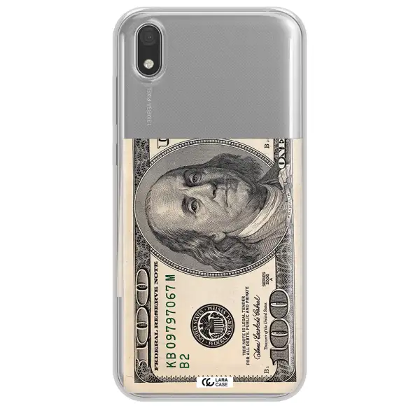 A Close-Up Of A Money Bill Huawei Honor 8S Clear Tpu Case