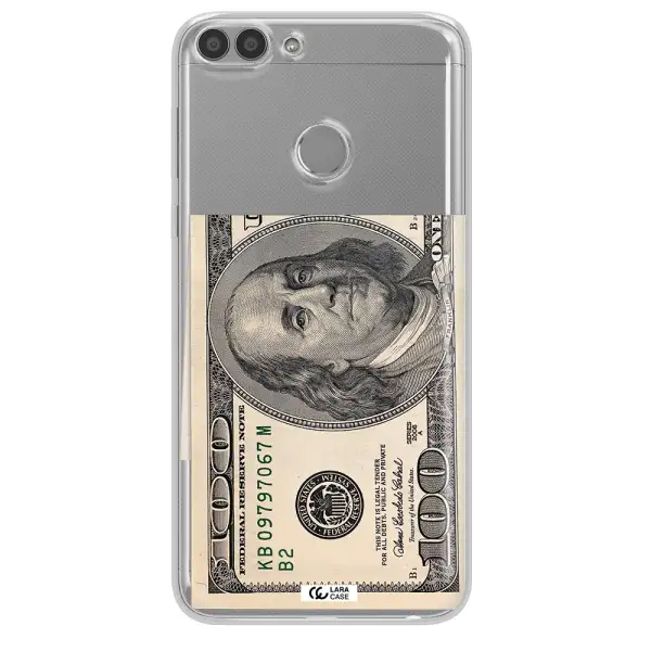 A Close-Up Of A Money Bill Huawei P Smart Clear Tpu Case