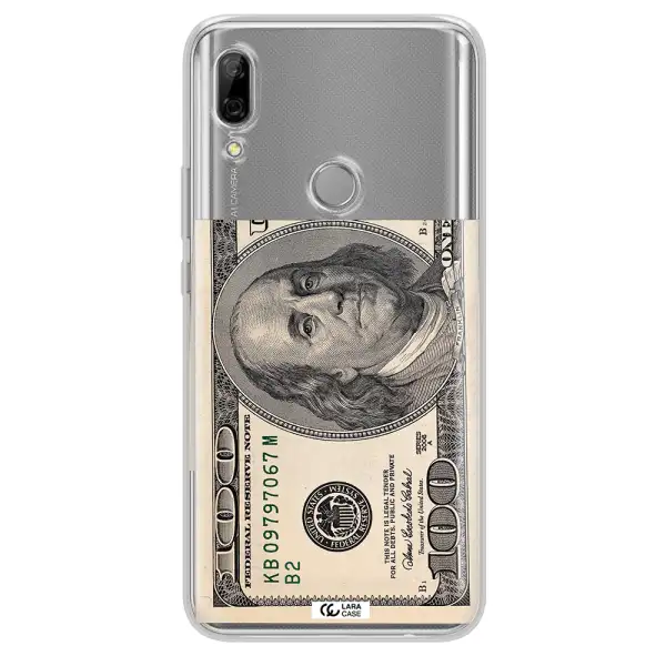 A Close-Up Of A Money Bill Huawei P Smart Z Clear Tpu Case