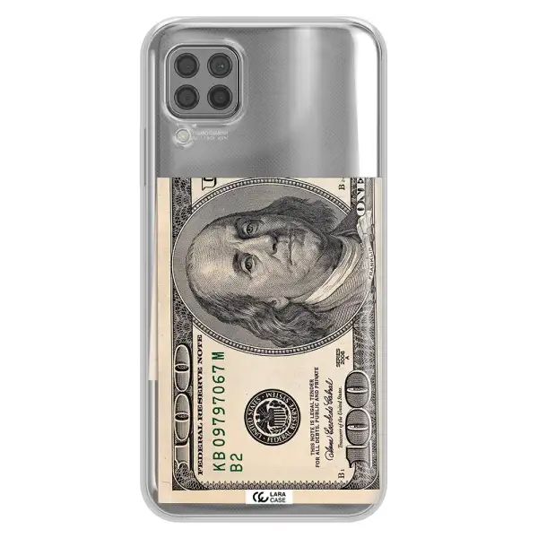A Close-Up Of A Money Bill Huawei P40 Lite Clear Tpu Case