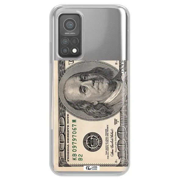 A Close-Up Of A Money Bill Xiaomi Mi 10 T Pro Clear Tpu Case