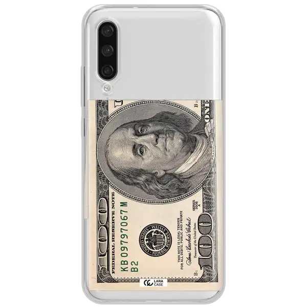 A Close-Up Of A Money Bill Xiaomi Mi A3 Clear Tpu Case