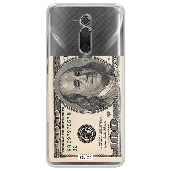 A Close-Up Of A Money Bill Xiaomi Redmi K20 Clear Tpu Case