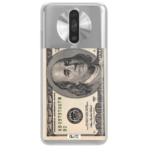 A Close-Up Of A Money Bill Xiaomi Redmi K30 Clear Tpu Case