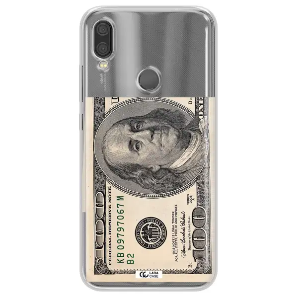 A Close-Up Of A Money Bill Xiaomi Redmi Note 7 Clear Tpu Case