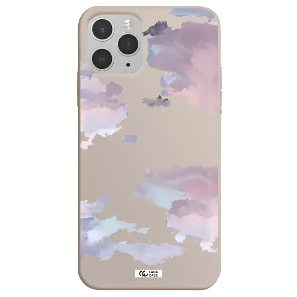 a close-up of a cloud Apple iPhone 11 pro max Silicone Stone Case