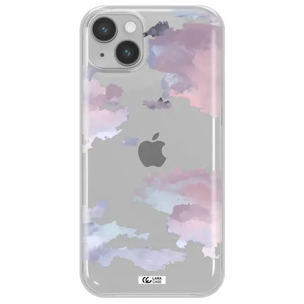 A Close-Up Of A Cloud Apple Iphone 14 Clear Tpu Case