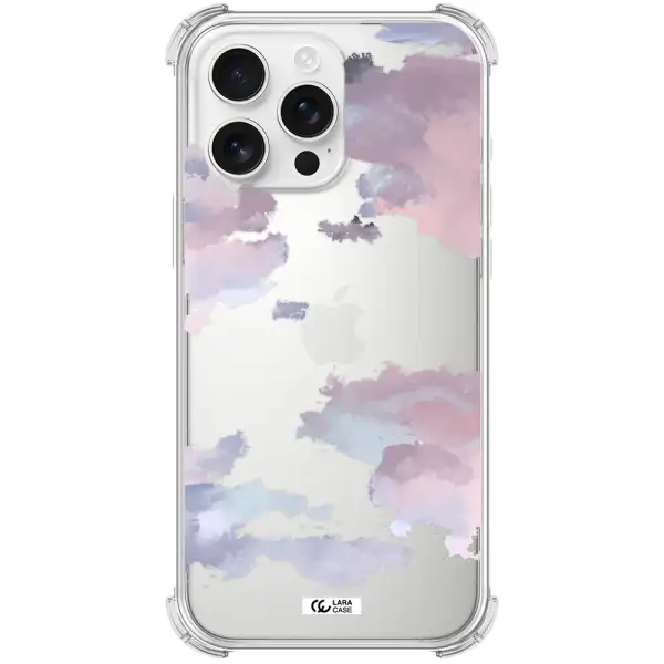 A Close-Up Of A Cloud Apple Iphone 16 Pro Max Clear Pc Case