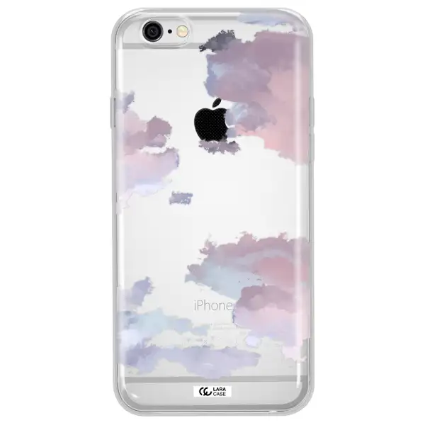 A Close-Up Of A Cloud Apple Iphone 6 Plus Clear Tpu Case