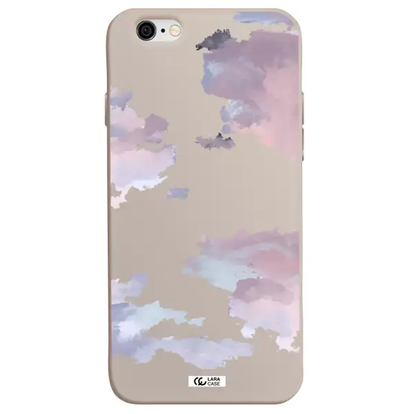 a close-up of a cloud Apple iPhone 6 Silicone Stone Case