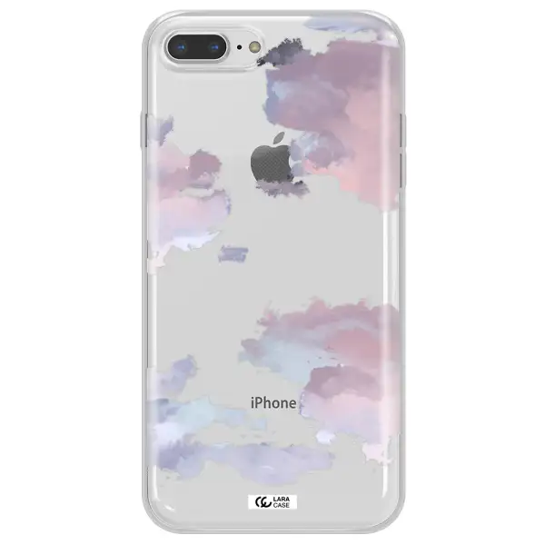 A Close-Up Of A Cloud Apple Iphone 8 Plus Clear Tpu Case