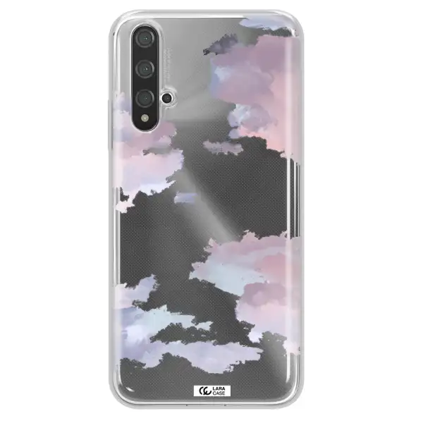 A Close-Up Of A Cloud Huawei Nova 5T Clear Tpu Case