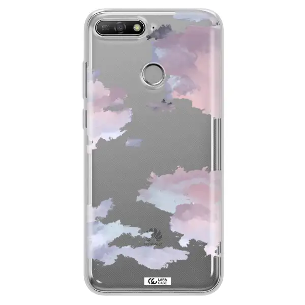 A Close-Up Of A Cloud Huawei Y6 Prime 2018 Clear Tpu Case