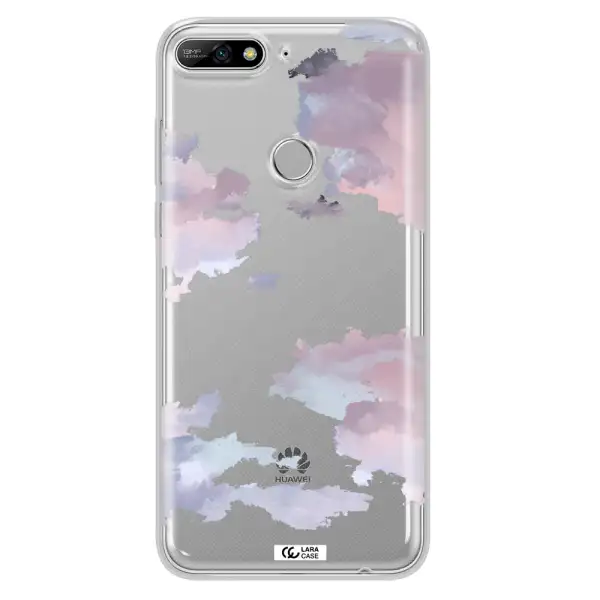 A Close-Up Of A Cloud Huawei Y7 2018 Clear Tpu Case
