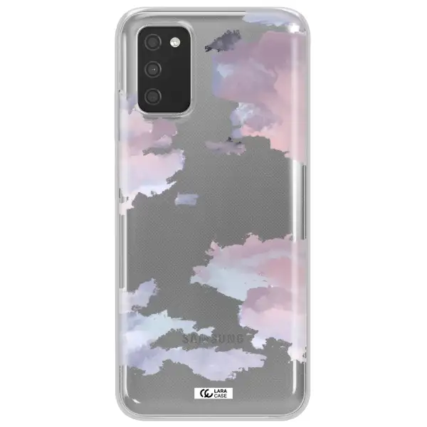 A Close-Up Of A Cloud Samsung A03S Clear Tpu Case