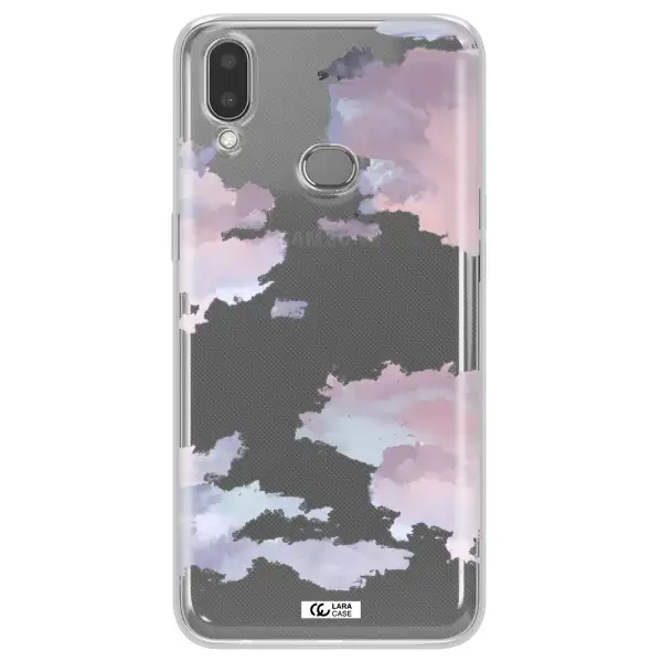 A Close-Up Of A Cloud Samsung A10S Clear Tpu Case