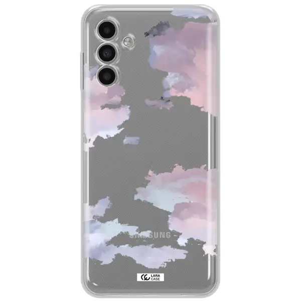 A Close-Up Of A Cloud Samsung A13 5G Clear Tpu Case