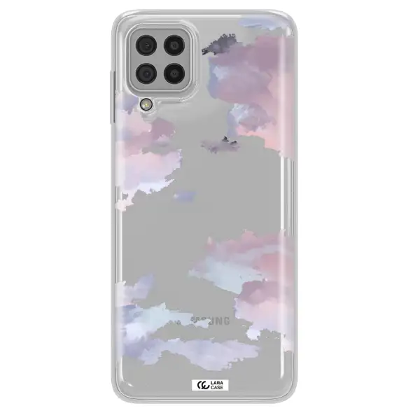 A Close-Up Of A Cloud Samsung A22 4G Clear Tpu Case