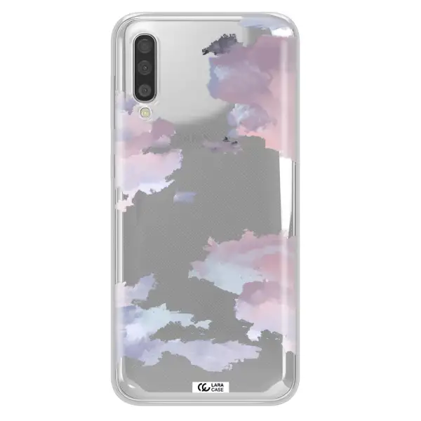 A Close-Up Of A Cloud Samsung A50 Clear Tpu Case
