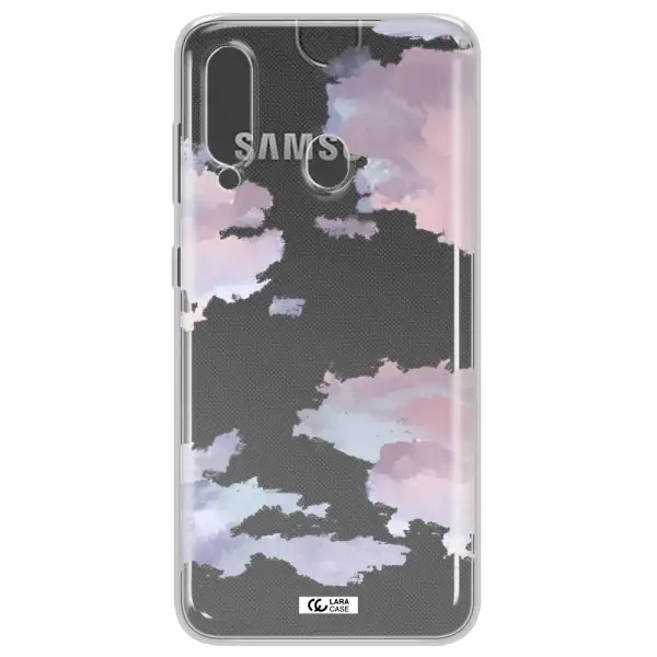 A Close-Up Of A Cloud Samsung A60 Clear Tpu Case