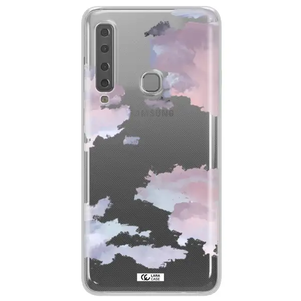 A Close-Up Of A Cloud Samsung A9 2018 Clear Tpu Case