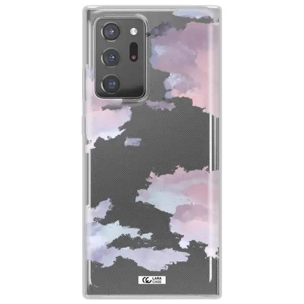 A Close-Up Of A Cloud Samsung Note 20 Ultra Clear Tpu Case