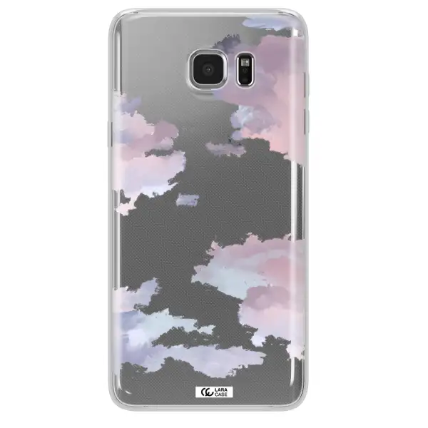 A Close-Up Of A Cloud Samsung Note 5 Clear Tpu Case