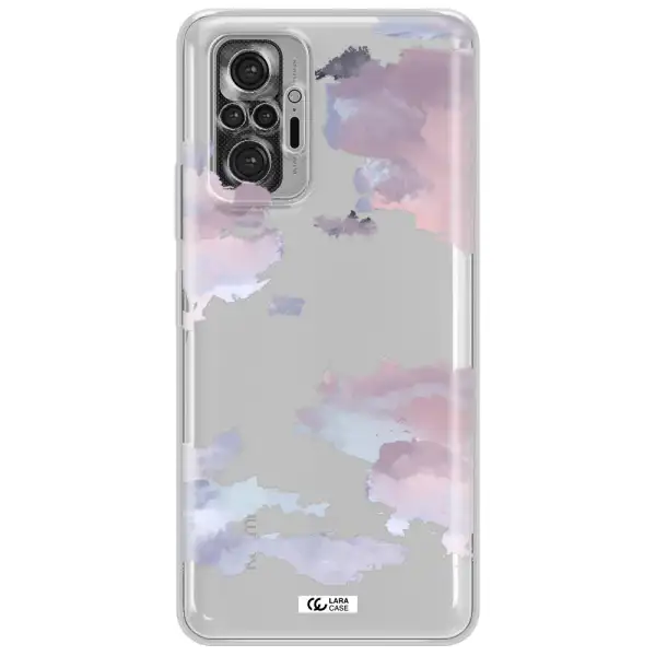 A Close-Up Of A Cloud Xiaomi Note 10 Pro Clear Tpu Case