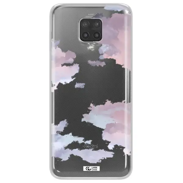 A Close-Up Of A Cloud Xiaomi Note 9 Pro Clear Tpu Case