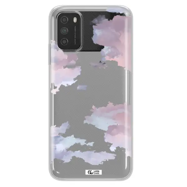 A Close-Up Of A Cloud Xiaomi Poco M3 Clear Tpu Case