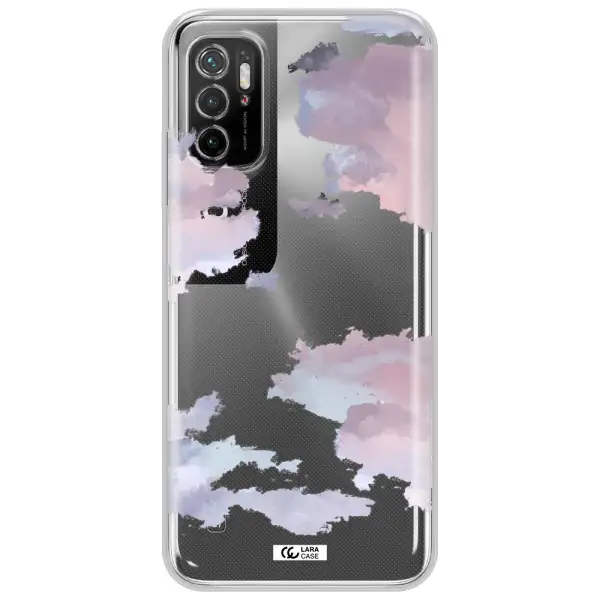 A Close-Up Of A Cloud Xiaomi Poco M3 Pro Clear Tpu Case