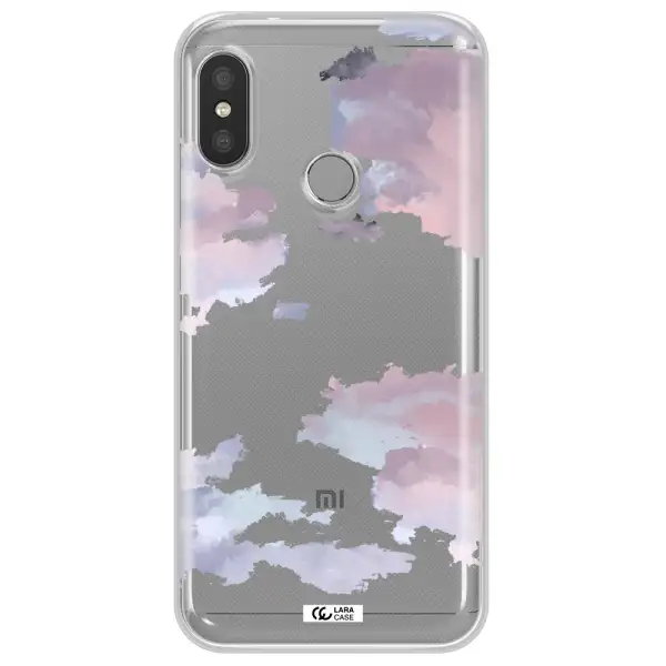 A Close-Up Of A Cloud Xiaomi Redmi 6 Pro Clear Tpu Case