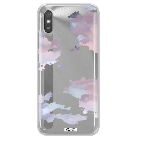 A Close-Up Of A Cloud Xiaomi Redmi 9A Clear Tpu Case