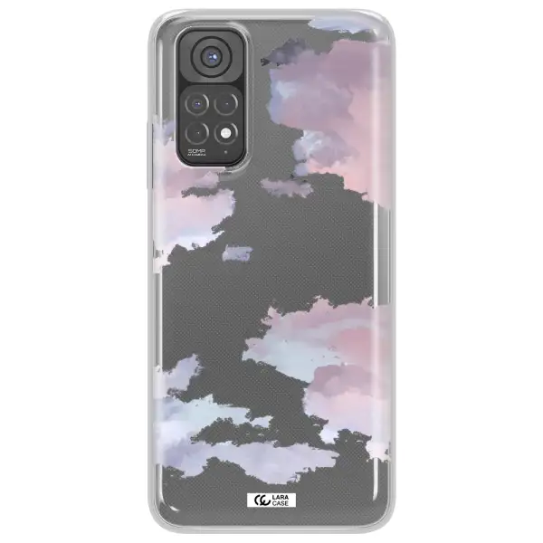 A Close-Up Of A Cloud Xiaomi Redmi Note 11 Clear Tpu Case