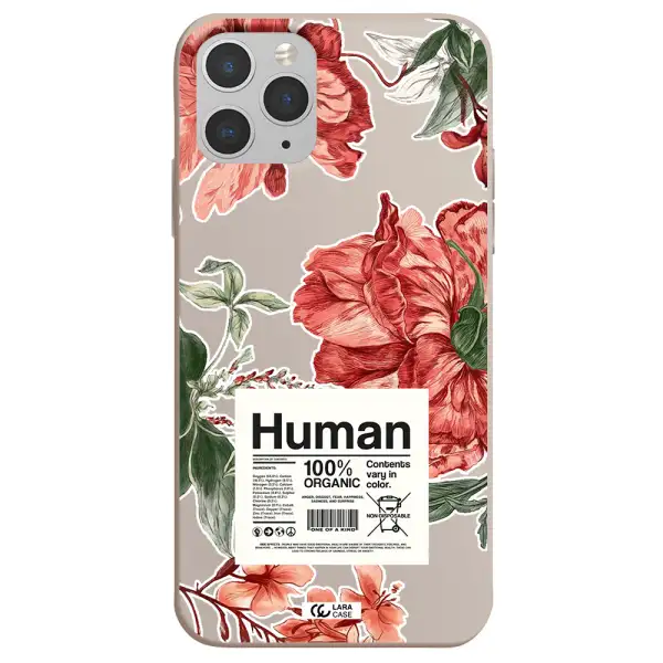 a cover of a book with flowers Apple iPhone 11 pro max Silicone Stone Case