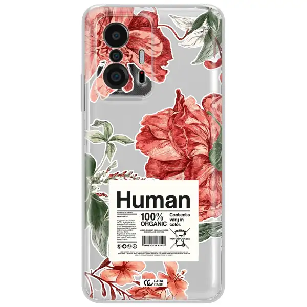 A Cover Of A Book With Flowers Xiaomi 11T Clear Tpu Case