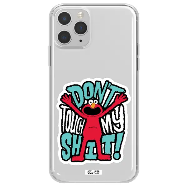 A Cartoon Character With Arms Up Apple Iphone 11 Pro Clear Tpu Case