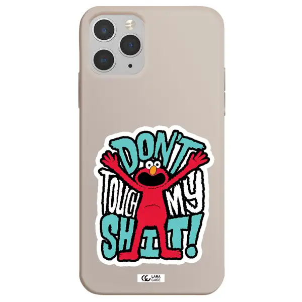 a cartoon character with arms up Apple iPhone 11 pro max Silicone Stone Case