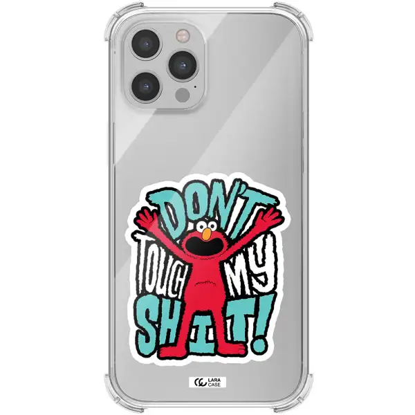 a cartoon character with arms up Apple iPhone 12 pro max Clear PC Case