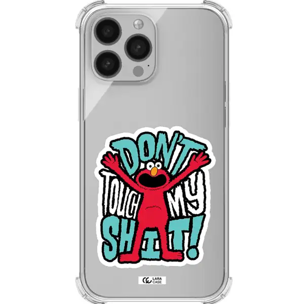 a cartoon character with arms up Apple iPhone 13 Pro Clear PC Case
