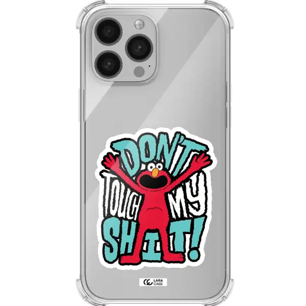 a cartoon character with arms up Apple iPhone 13 Pro Max Clear PC Case