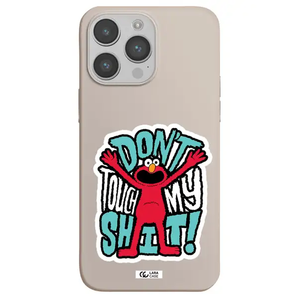 a cartoon character with arms up Apple iPhone 14 pro max Silicone Stone Case