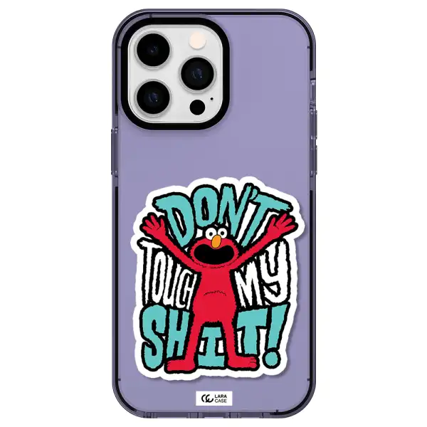 a cartoon character with arms up Apple iPhone 15 Pro impact Lilac Case