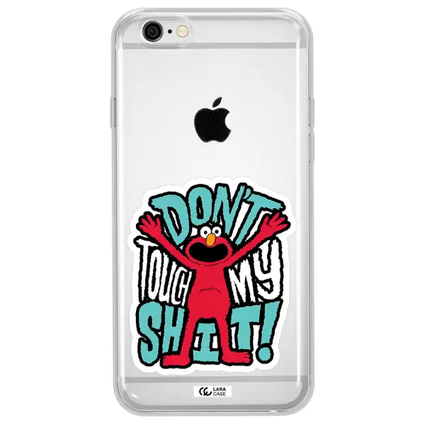A Cartoon Character With Arms Up Apple Iphone 6 Plus Clear Tpu Case