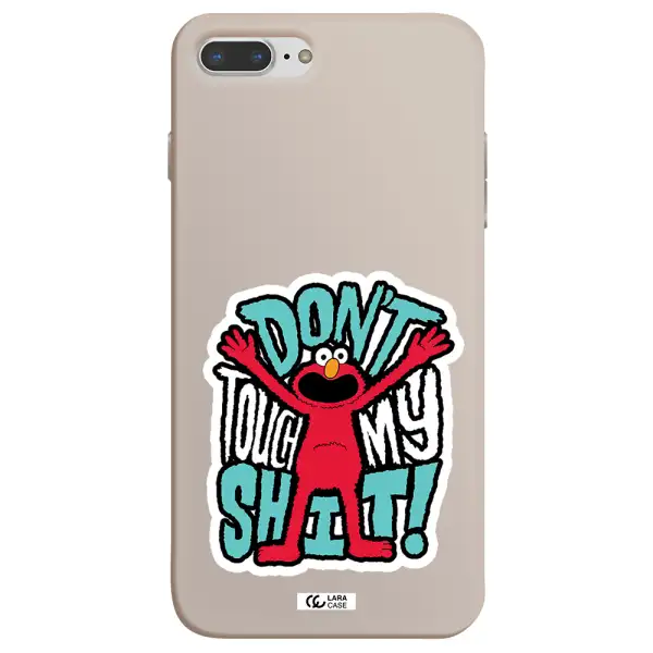 a cartoon character with arms up Apple iPhone 7 plus Silicone Stone Case