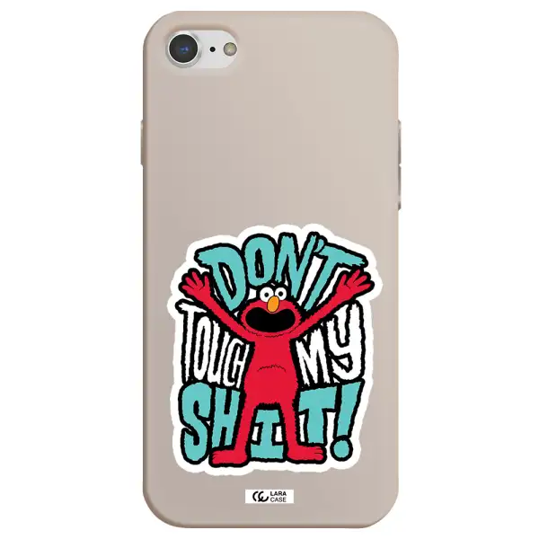 a cartoon character with arms up Apple iPhone 7 Silicone Stone Case