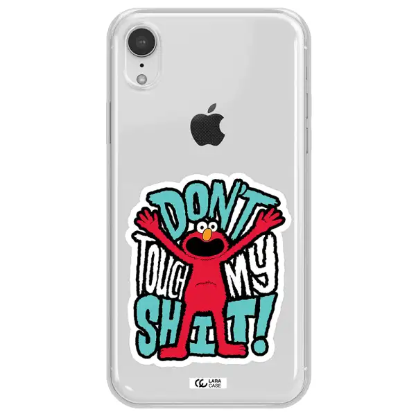 A Cartoon Character With Arms Up Apple Iphone Xr Clear Tpu Case