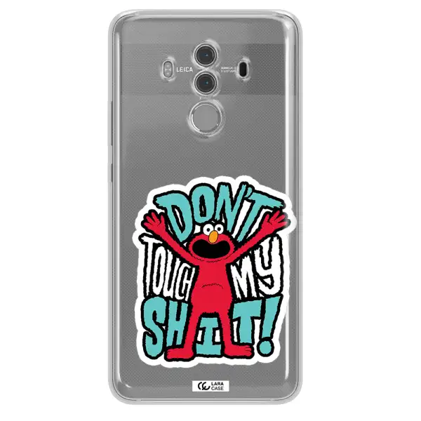 A Cartoon Character With Arms Up Huawei Mate 10 Pro Clear Tpu Case