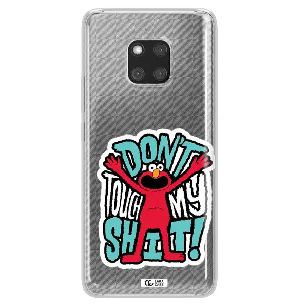 A Cartoon Character With Arms Up Huawei Mate 20 Pro Clear Tpu Case