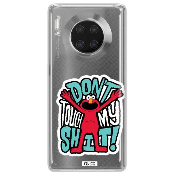 A Cartoon Character With Arms Up Huawei Mate 30 Pro Clear Tpu Case